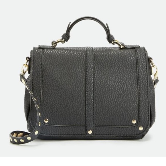 Black Bag w/ Studded Strap - Picture 3 of 8